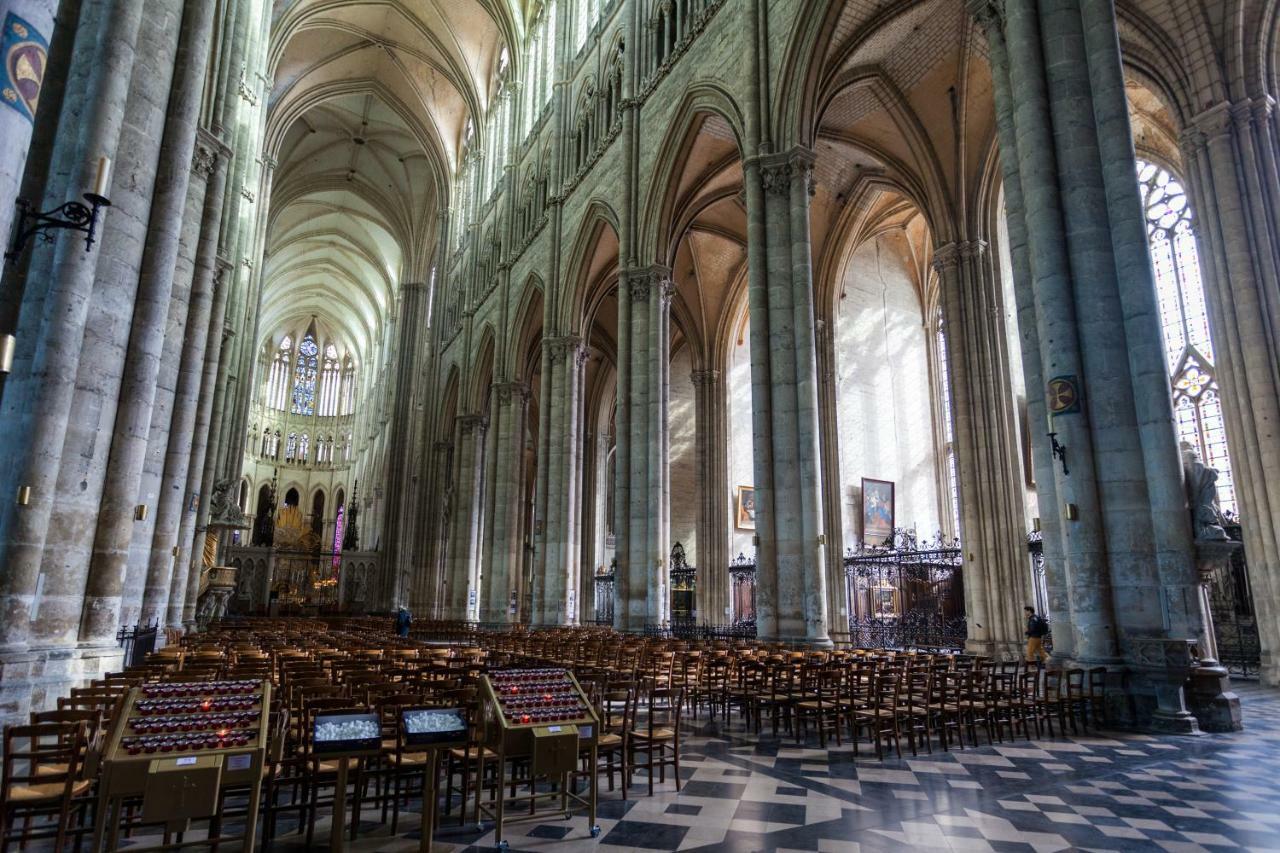 Apartmán Le Quai Amienois - Nid Douillet Moderne Face A La Cathedrale Amiens Exteriér fotografie